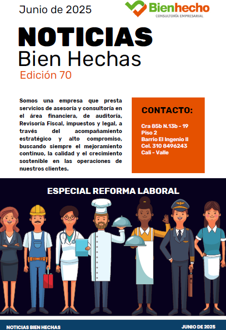 Boletín Noticias Bien Hechas Ed. 70